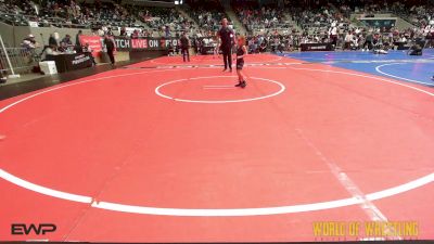 46 lbs Semifinal - Genevieve Valdovinos, Sons Of Thunder vs Cassadee Sloan, Morrison Takedown Club