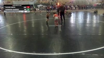 50 lbs 5th Place Match - Tucker Smith, Ground Zero Wrestling Club vs Harrison Garrert, Creek Wrestling Club