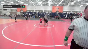 165 lbs Champ. Round 1 - Evan Salazar, St. John Fisher vs Akiva Lind, Wesleyan (CT)