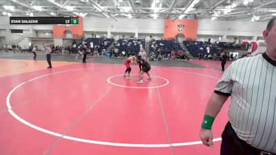 165 lbs Champ. Round 1 - Evan Salazar, St. John Fisher vs Akiva Lind, Wesleyan (CT)