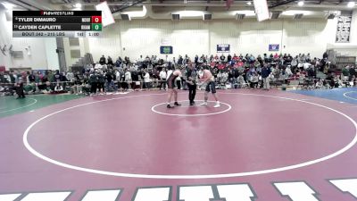 215 lbs Consi Of 8 #2 - Tyler DiMauro, North Haven vs Cayden Caplette, RHAM