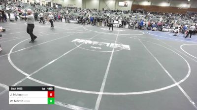 65 lbs Round Of 16 - John Motes, Gold Rush Wrestling vs Waylon Martin, Mountain Man WC