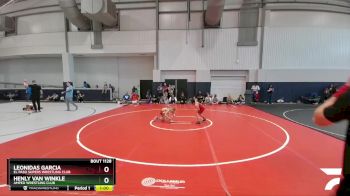 65 lbs Cons. Round 2 - Leonidas Garcia, El Paso Supers Wrestling Club vs Henly Van Winkle, Amped Wrestling Club
