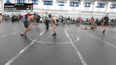 175 lbs Round 5 (6 Team) - Jacob Beck, All American vs Troy St. Peter, Phoenix WC