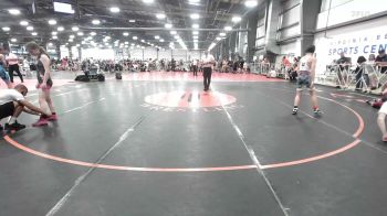 100 lbs Rr Rnd 3 - Carson Van Allman, 4M Strength - MS vs Izabella Dalton, Dover Bandits - MS