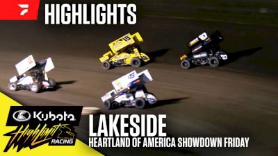 Highlights | 2025 Kubota High Limit Racing Friday at Lakeside Speedway