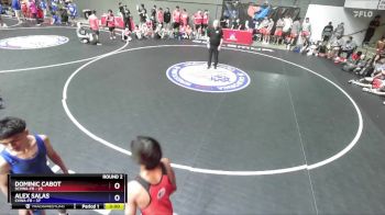 100 lbs Round 2 (16 Team) - Dominic Cabot, SCVWA-FR vs Alex Salas, CVWA-FR