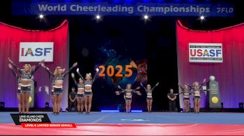 Long Island Cheer - Diamonds [2025 L6 Limited Senior XSmall Semis] 2025 The Cheerleading Worlds