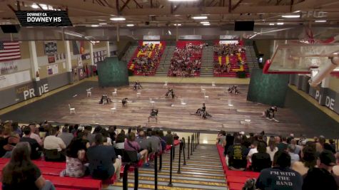 Downey HS "Downey CA" at 2026 WGI Guard Palm Desert Regional+