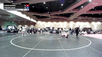 74 lbs Cons. Round 2 - Carter Shupert, VA vs Carlens Lapaix, PA