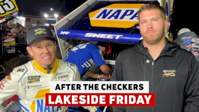 After The Checkers: Brad Sweet Reacts After Podium Finish Friday At Lakeside