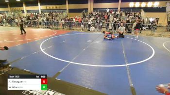 82 lbs Round Of 32 - Ricky Almaguer, Victory WC vs Wesley Alves, Spring Hills WC