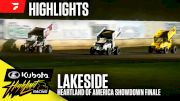 Highlights | 2025 Kubota High Limit Racing Saturday at Lakeside Speedway
