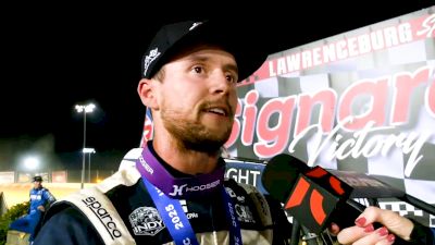 Logan Seavey Reacts After Back-To-Back USAC Lawrenceburg Fall Nationals