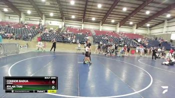 75 lbs 2nd Place Match - Rylan Thai, Hawaii vs Connor Badua, Hawaii