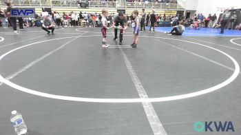 45 lbs Consi Of 16 #1 - Evan Alexander, Team Guthrie Wrestling vs Maverick Harrison, Blanchard Youth Wrestling