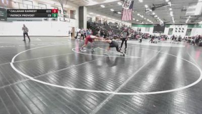 150 lbs Cons. Semi - Patrick Provost, Fort Zumwalt North vs Callahan Earnest, Kansas City Training Center