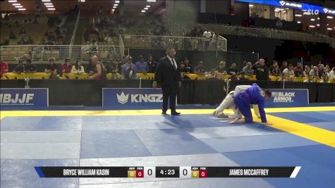James McCaffrey vs Bryce William Kasin 2025 Pan Jiu Jitsu IBJJF Championship