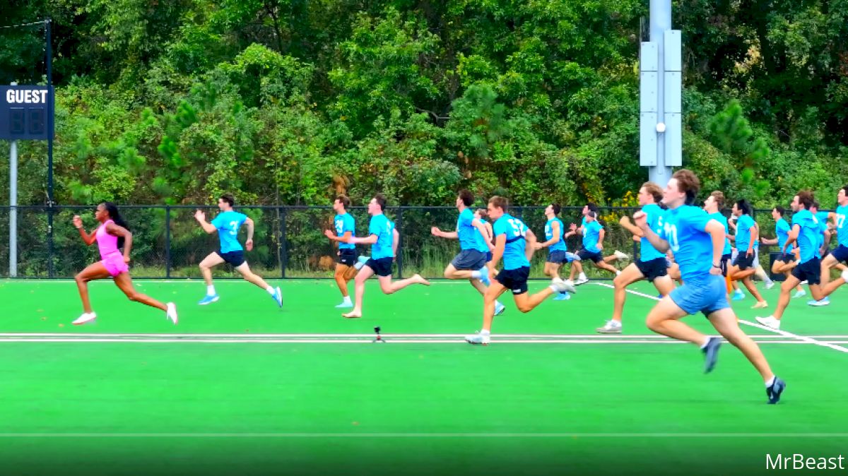 How 100 UNC Men's Students Raced Melissa Jefferson-Wooden For $100K