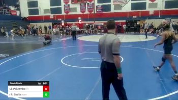 145 lbs Semifinal - Jamison Poklembo, Mt. Pleasant vs Rook Smith, Montour