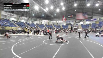 106 lbs Quarterfinal - Cody Smith, Colorado Top Team vs Brodie Hill, Pomona Elite