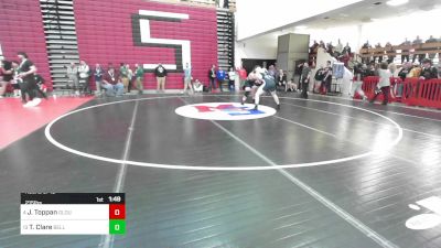 215 lbs Round Of 16 - Jayden Toppan, Gloucester vs Tyler Clare, Bellingham