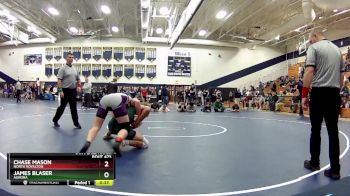 157 lbs 5th Place Match - Chase Mason, North Royalton vs James Blaser, Aurora