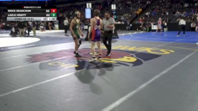 120 lbs Consi Of 16 #1 - Lazlo Hewitt, Galileo (SF) vs Brice Bearchum, Red Bluff (NS)