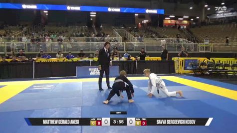 Savva Sergeevich Kosov vs Matthew Gerald Anesi 2025 Pan Kids Jiu-Jitsu IBJJF Championship