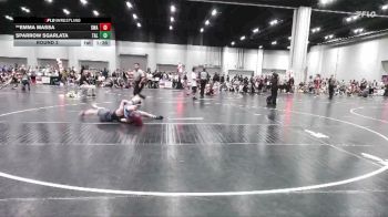 130 lbs Round 2 - Sparrow Sgarlata, Tallassee vs **Emma Massa, SLATE WRESTLING ACADEMY