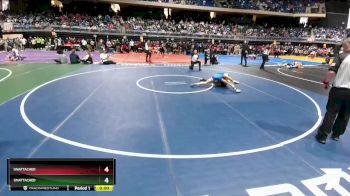 5A 132 lbs Champ. Round 1 - Jeremy Sherman, Burleson Centennial vs Ethan Mendoza, Canyon Randall