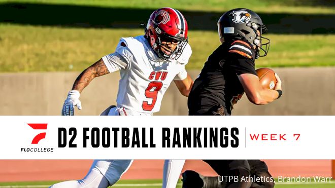 D2 Football Rankings 2025 Week 7: UTPB Falls, CWU Surges, Ferris Holds