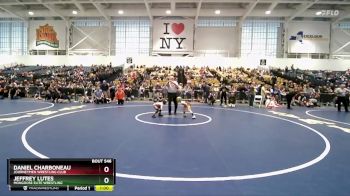 53 lbs Semifinal - Jeffrey Lutes, Mongoose Elite Wrestling vs Daniel Charboneau, Journeymen Wrestling Club