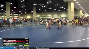 170 lbs Round 9 (10 Team) - Max Cunningham, Minot Magicians vs Braxton Russell, Delta Eagles