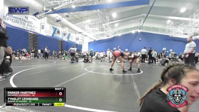 165 lbs Semis (4 Team) - Parker Martinez, Oklahoma Supergirls vs Tynsley Leondard, Queens Of Mayhem