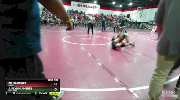 110 lbs Semifinal - Ajalynn Jimenez, Hillcrest vs Bk Martinez, Ayala