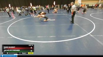 152 lbs Cons. Round 5 - Nicholas Cheshier, IL vs Dash Nugent, MT