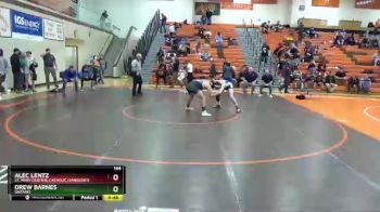 144 lbs Cons. Round 4 - Alec Lentz, St. Mary Central Catholic (Sandusky) vs Drew Barnes, Ontario