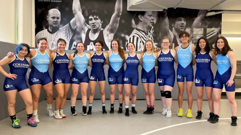 Columbia Women's Wrestling: There's No Taking Us Down From Here