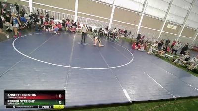 170 lbs Placement (4 Team) - Pepper Streight, Utah Green vs Annette Preston, Team Arizona