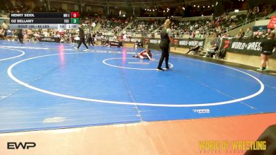 85 lbs 2nd Place - Henry Seidl, MN Elite vs Oz Bellamy, Fox Valley Wrestling Club