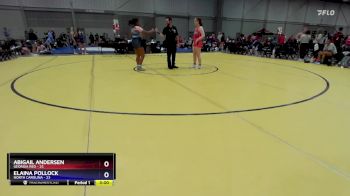 170 lbs Placement Matches (8 Team) - Abigail Andersen, Georgia Red vs Elaina Pollock, North Carolina