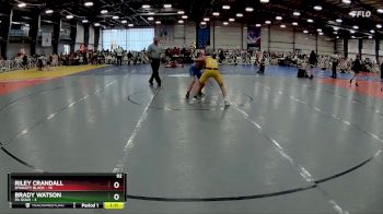 92 lbs Rd# 9- 2:15pm Saturday Final Pool - Riley Crandall, Dynasty Black vs Brady Watson, PA Gold