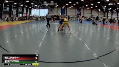 92 lbs Rd# 9- 2:15pm Saturday Final Pool - Riley Crandall, Dynasty Black vs Brady Watson, PA Gold