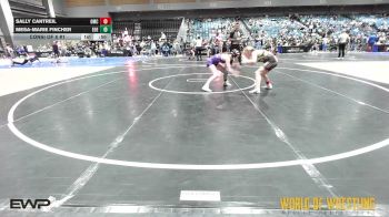 102 lbs Consi Of 8 #1 - Sally Cantreil, Oakridge Mat Club vs Mesa-marie Fincher, Eastern Oregon Elite