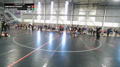 49 lbs Champ. Round 3 - Liam Valles Cormier, Team Aggression Wrestling Club vs Luis Almaguer, Victory Wrestling-Central WA