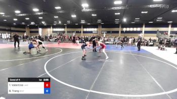 120 lbs Consi Of 4 - Troy Valentine, Lake Stevens WC vs Braden Trang, Best Trained