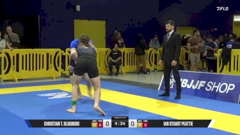 Ian Stuart Peattie vs Christian T. Dluginski 2025 Pan IBJJF Jiu-Jitsu No-Gi Championship