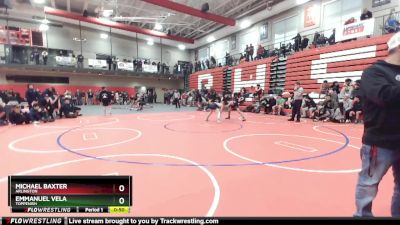 120 lbs Cons. Round 5 - Emmanuel Vela, Toppenish vs Michael Baxter, Arlington