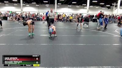 76 lbs Round 7 (8 Team) - Jack Aponte, NC National Team vs Richard Triplett, Team Germantown